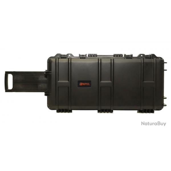 NUPROL - Mallette Waterproof 75x33x13cm mousse pr-decoupe noire
