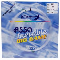 Asso Fluorocarbon Invisible Big Game 20m 50lb