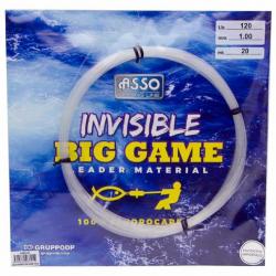 Asso Fluorocarbon Invisible Big Game 20m 120lb
