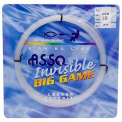 Asso Fluorocarbon Invisible Big Game 20m 150lb