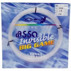 Asso Fluorocarbon Invisible Big Game 20m 300lb