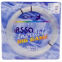 Asso Fluorocarbon Invisible Big Game 20m 400lb