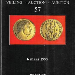 monnaies de collection  catalogue de vente n 57 1999 jean elsen numismatique