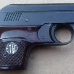 Pistolet alarme ancien 6mm Allemand marque EM-GE Modèle 5