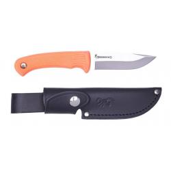 Couteau fixe Pro Hunter orange fluo Browning