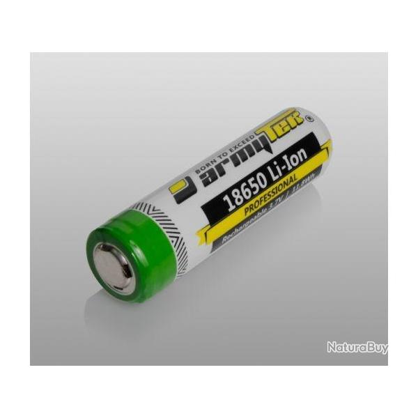 Armytek batterie 18650 Li-Ion Rechargeable 3500mAh