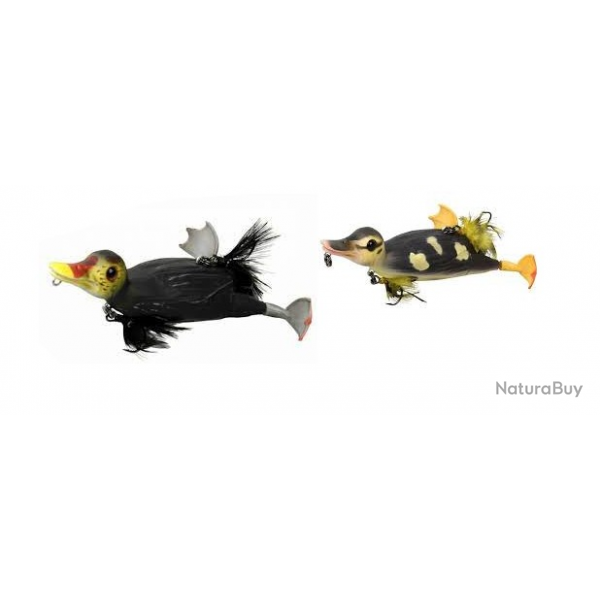 Lot de 2 Leurres Savagear Canard 3D Suicide Duck 10.5cm 28gr