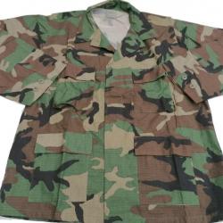 Veste manche longue camouflage woodland  Armée Américaine - Taille XL-TP-112 cm