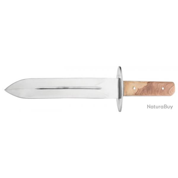 Dague de chasse bois fonc