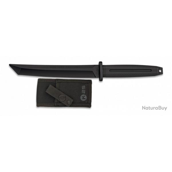 Couteau d'entranement droit caoutchouc K25