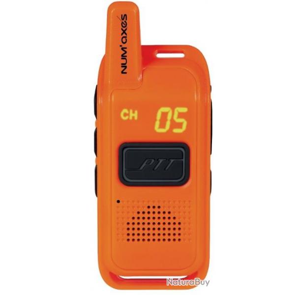 Talkie walkie TLK1038 NUM'AXES - PMR 446 - 192 canaux