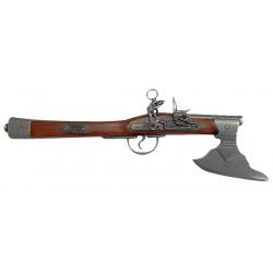 Réplique décorative Denix de pistolet hache du XVIIème siècle