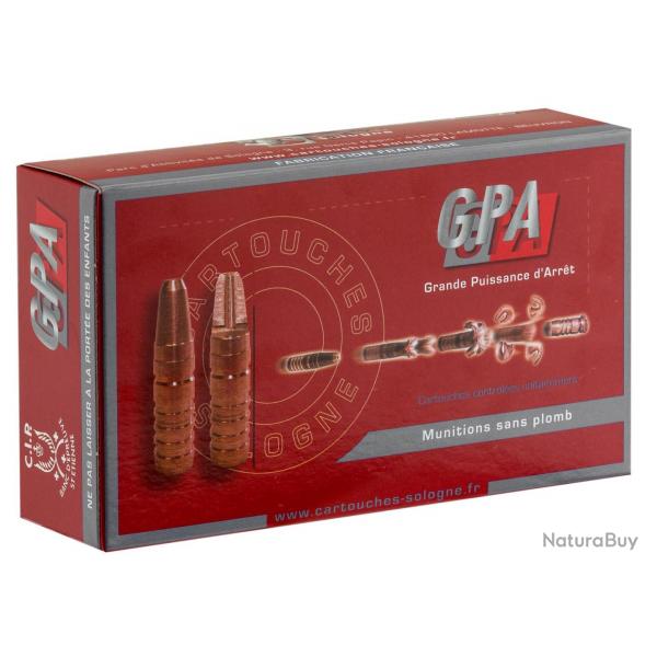Cartouches  percussion centrale Sologne 8 x 57 JRS Mag  balle GPA