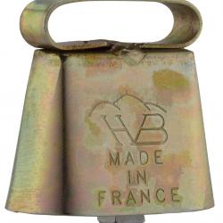 Sonnaillons en acier zingué - Hélen Baud. 5 cm