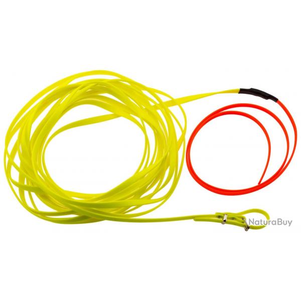 Longe 10 m Biothane fluo pour chien - Country