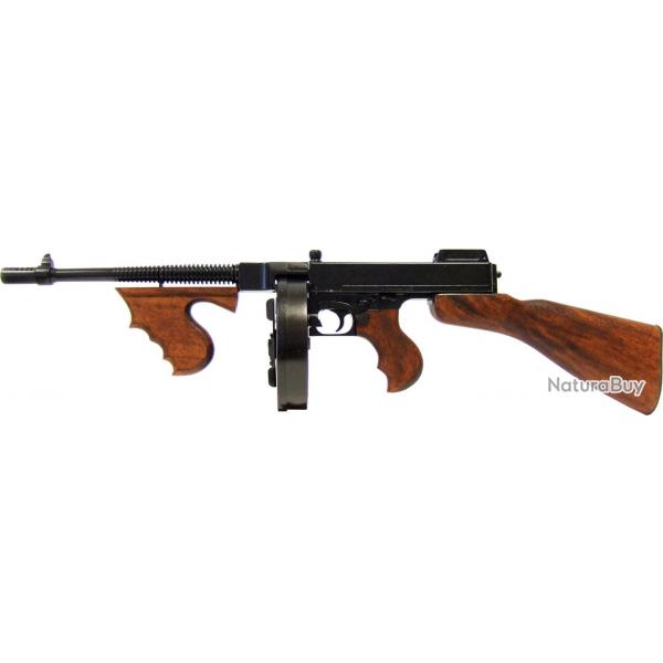 Rplique dcorative Denix de la mitraillette Thomson M1928 - Chargeur camembert