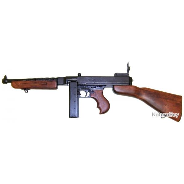Rplique dcorative Denix de la mitraillette Thomson M1928 - Chargeur droit