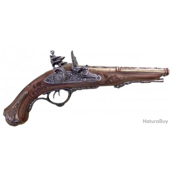 Rplique dcorative Denix de pistolet franais  2 canons 1806