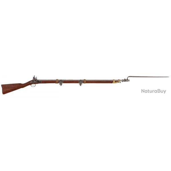 Rplique dcorative Denix de Fusil Napolon  Baonette 1806