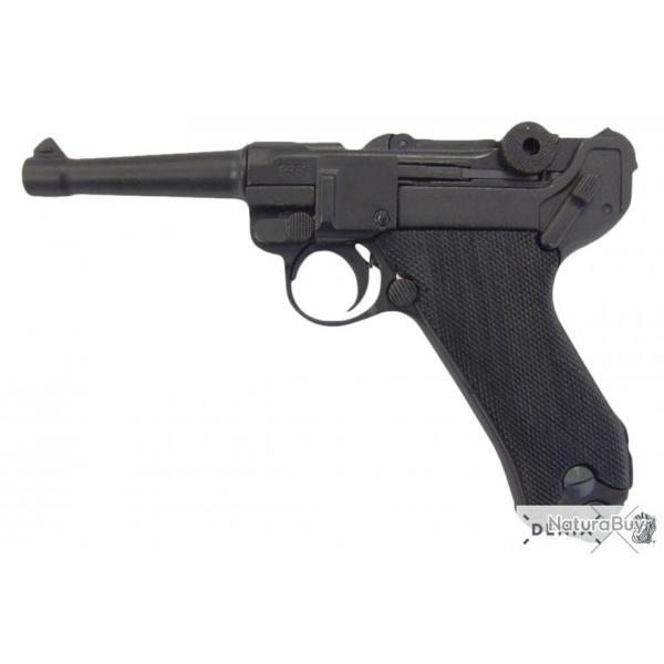Rplique dcorative Denix du pistolet allemand Luger P08