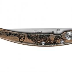Couteau animalis Chien Claude Dozorme Le Thiers