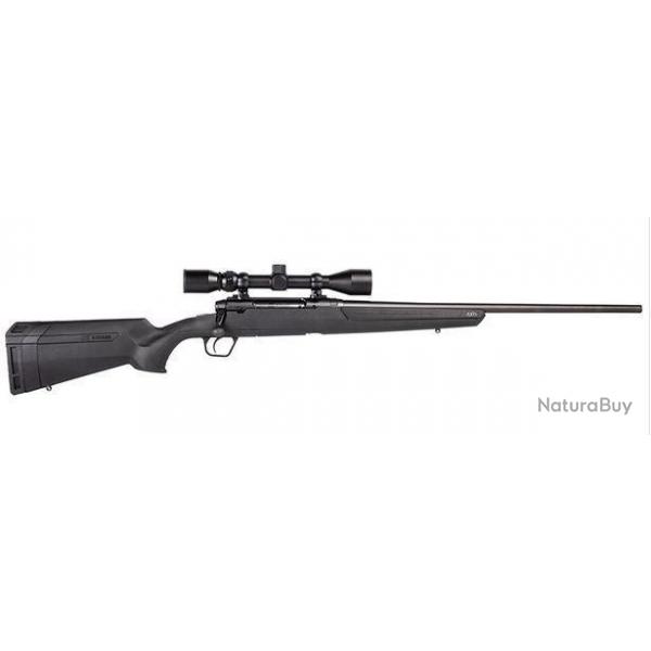 CARABINE A VERROU SAVAGE FIL NC AXIS XP CAL. 222REM + LUNETTE 3-9X40 NEUVE (780571)
