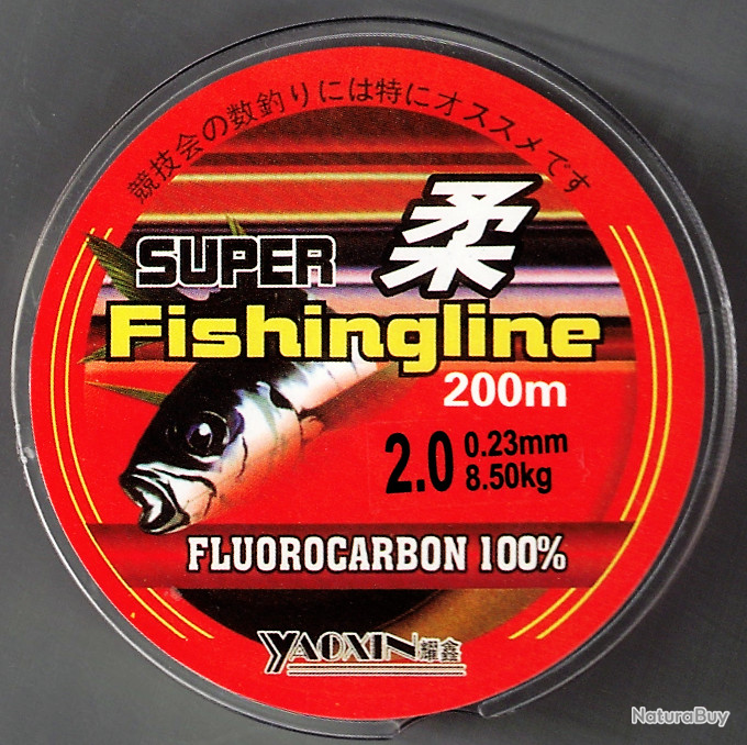 3 Bobine Fil de Pêche en Nylon 200M - Fil transparent pour la décoration  0,26mm