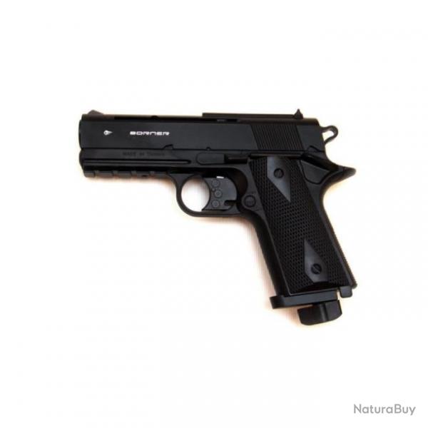 Pistolet  plomb Co2 Borner Wc 401 - Cal. 4.5 BB's - 4.5 mm / 3 Joules