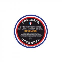 Boîte de 50 cartouches 9 mm à blanc RK