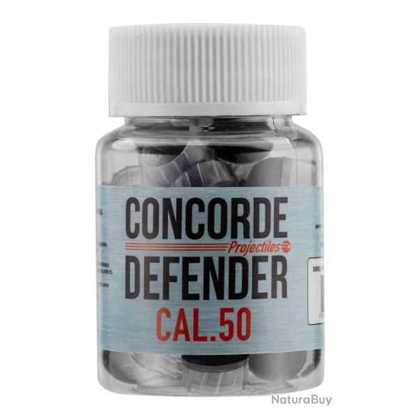 Cal. 50 - Billes de Dfense  ailettes caoutchouc - Pot de 30 munitions Sniper