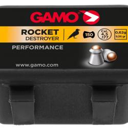 Plombs Rocket tête acier cal. 4,5 mm