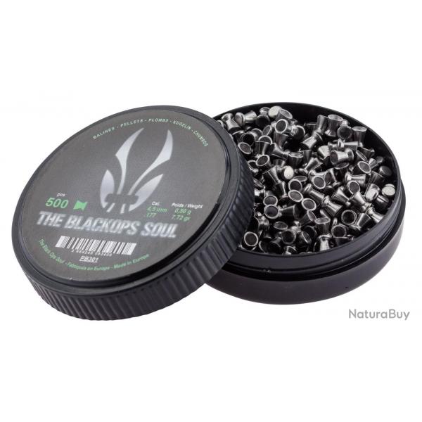 Plombs The Black Ops Soul  tte plate cal. 4,5 mm