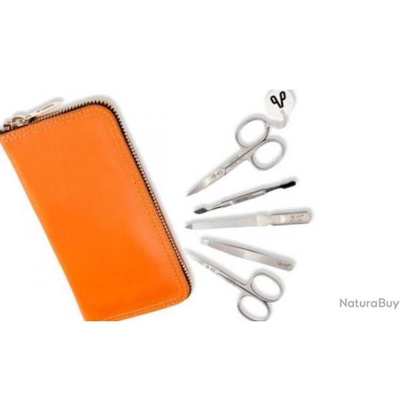 Trousse manucure 5 pices Alpen soft 6812R.tabacco