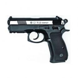 Pistolet à plomb CZ 75D compact Bicolore CO2 - Cal. 4.5 BB's - 4.5 mm / 2.7 Joules