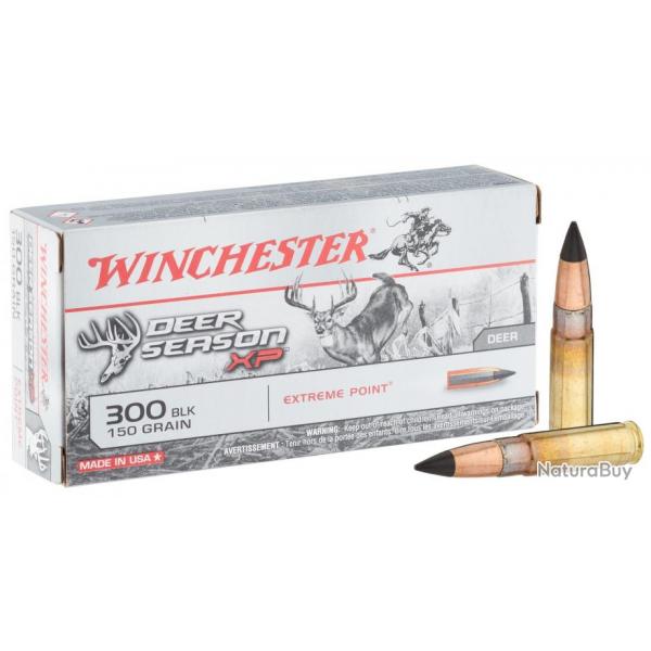 Munition grande chasse Winchester Cal. 300 Blackout