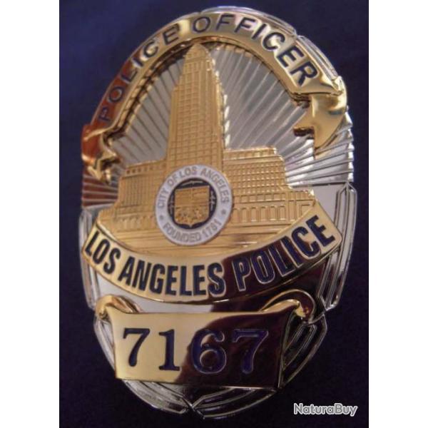 Insigne LAPD Police Officer