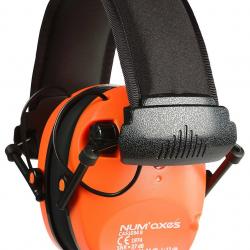 CASQUE ÉLECTRONIQUE NUM'AXES CAS1034 ORANGE