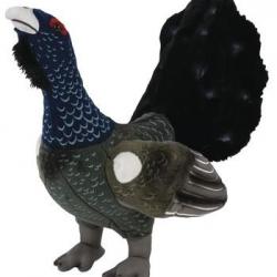 PELUCHE GRAND TÉTRAS NATURE DE BRENNE 28 CM