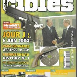 cibles 413, brevets pm thompson, fsa 49/56, para ordnance warthog, crkt 2004 coutellerie, musée gliè