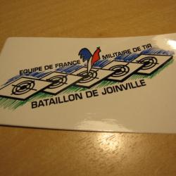 Autocollant Bataillon de JOINVILLE  (a72)