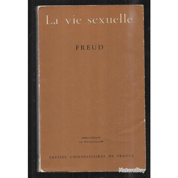 la vie sexuelle de sigmund freud.