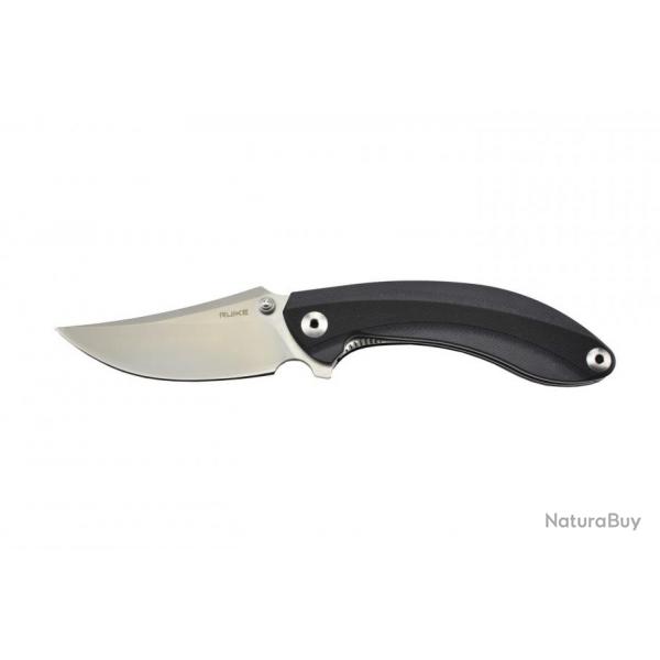 Ruike P155-B Noir Couteau de poche lame acier 14C28N manche G10
