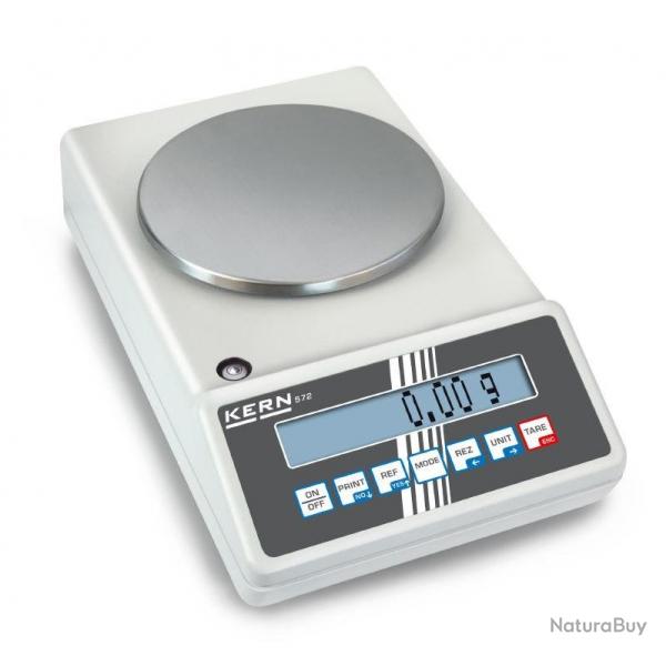 Kern - Balance de prcision 572, plateau  150 mm porte max. 2400 g - 572-35 Kern sohn