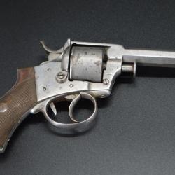 REVOLVER DRESSE LALOUX + LORON + Manufacture Liège calibre 380 vers 1880 - Belgique XIXè Très bon  X