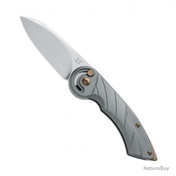 Couteau "Radius" titanium gris [Fox Production]