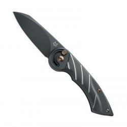 Couteau "Radius" titanium noir [Fox Production]