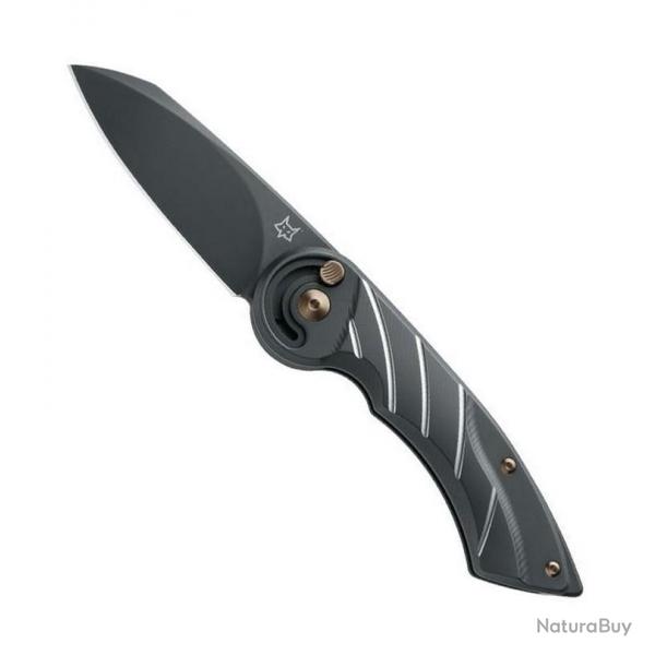 Couteau "Radius" titanium noir [Fox Production]