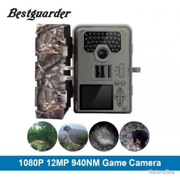 Bestguarder camra 12MP 940nm 2.0 ''LCD paiement 3 ou 4 fois sans frais, LIVRAISON GRATUITE