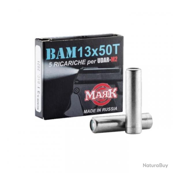 Munitions MarK pour pistolet de dfense Udar M2 - Par 5 Traning Bam - Traning Bam