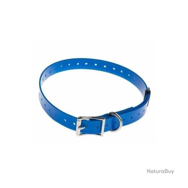Sangle polyurthane Bleu - Largeur 25 mm